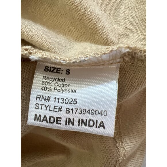 Recycled Threads Junior's Distressed Cropped Tee Desert Dreams County Music Sz S - Picture 4 of 7